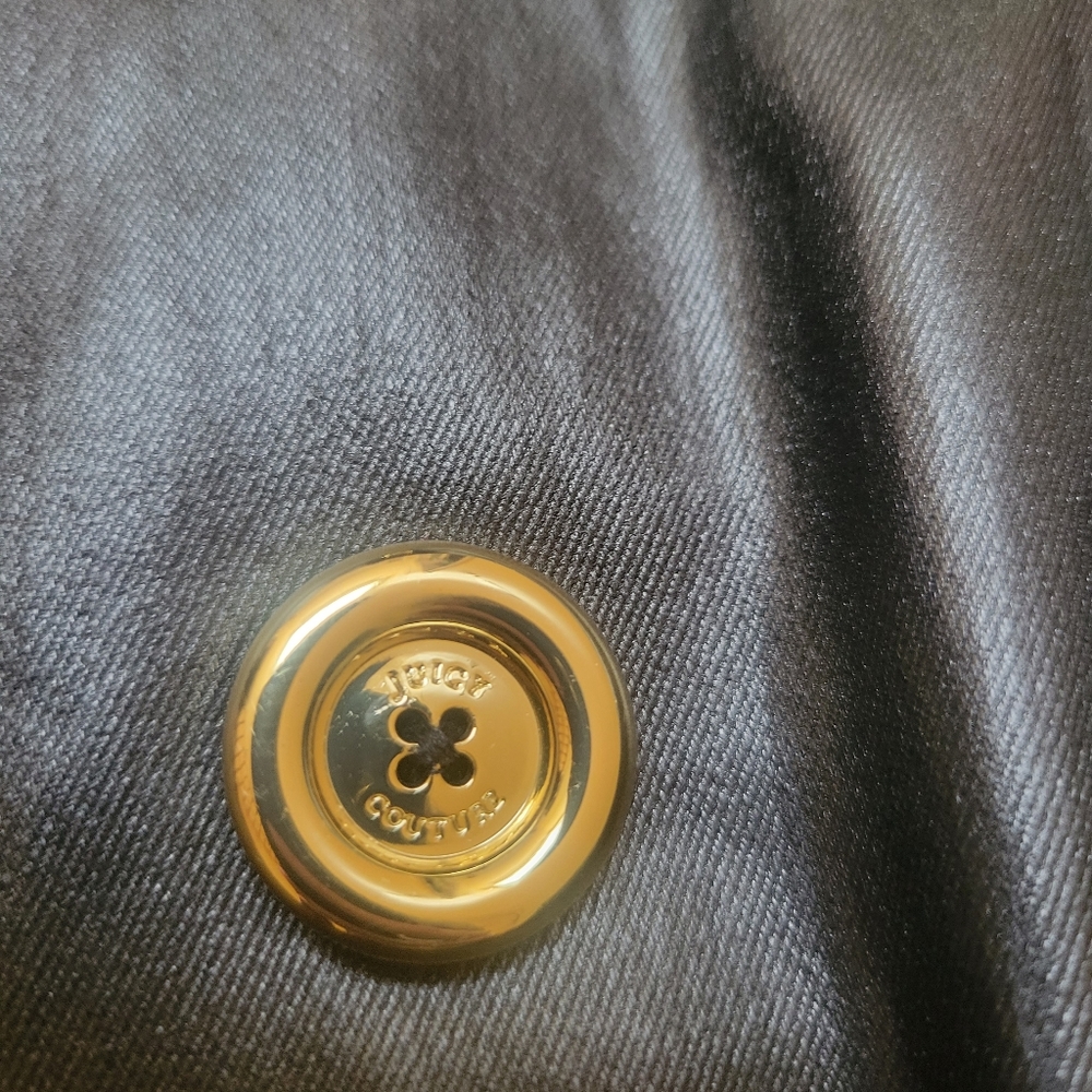 Juicy Couture Black trench. Size medium - Picture 8 of 9